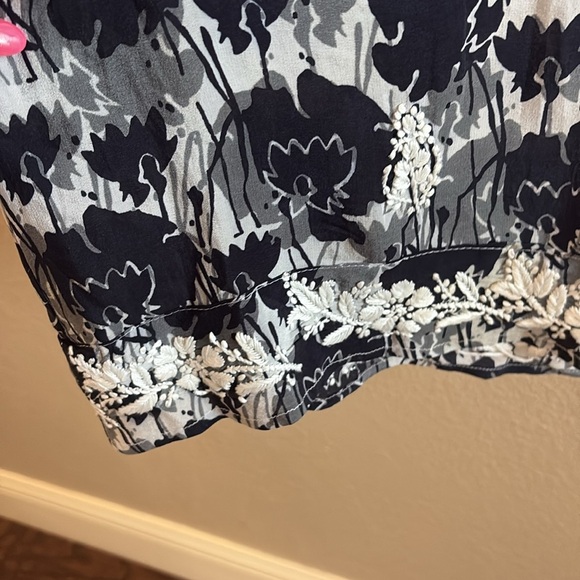 Amaya NAOMI BLACK SILK DRESS/ Size 42-M-L - Picture 9 of 14